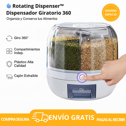 🌀 Rotating Dispenser™ - Dispensador 360